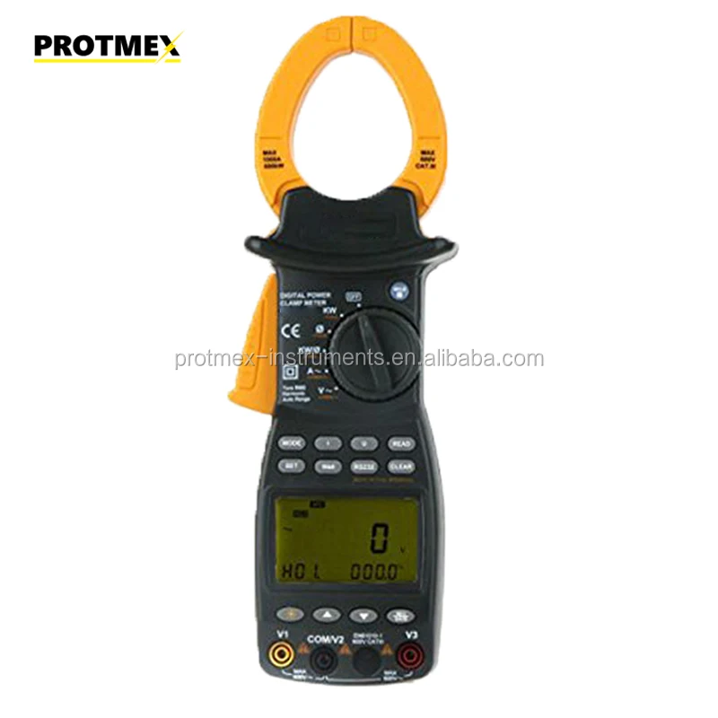 

Digital 3 Phase Power Clamp Meter for Harmonics with RS232 Interface