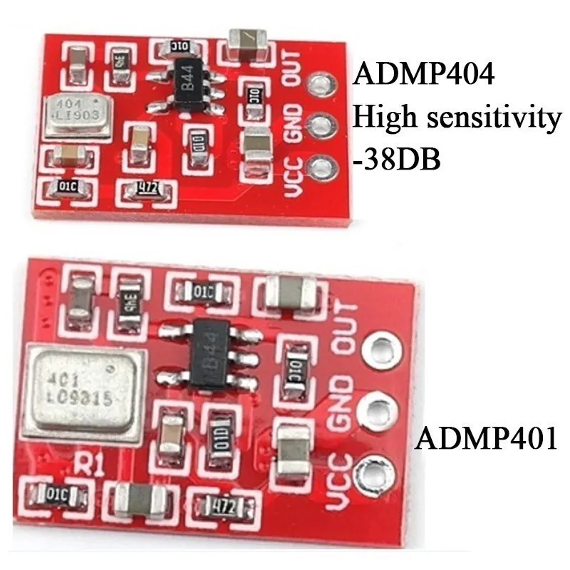 Кремниевый микрофонный усилитель ADMP401 ADMP404 модуль микрофона с предварительным