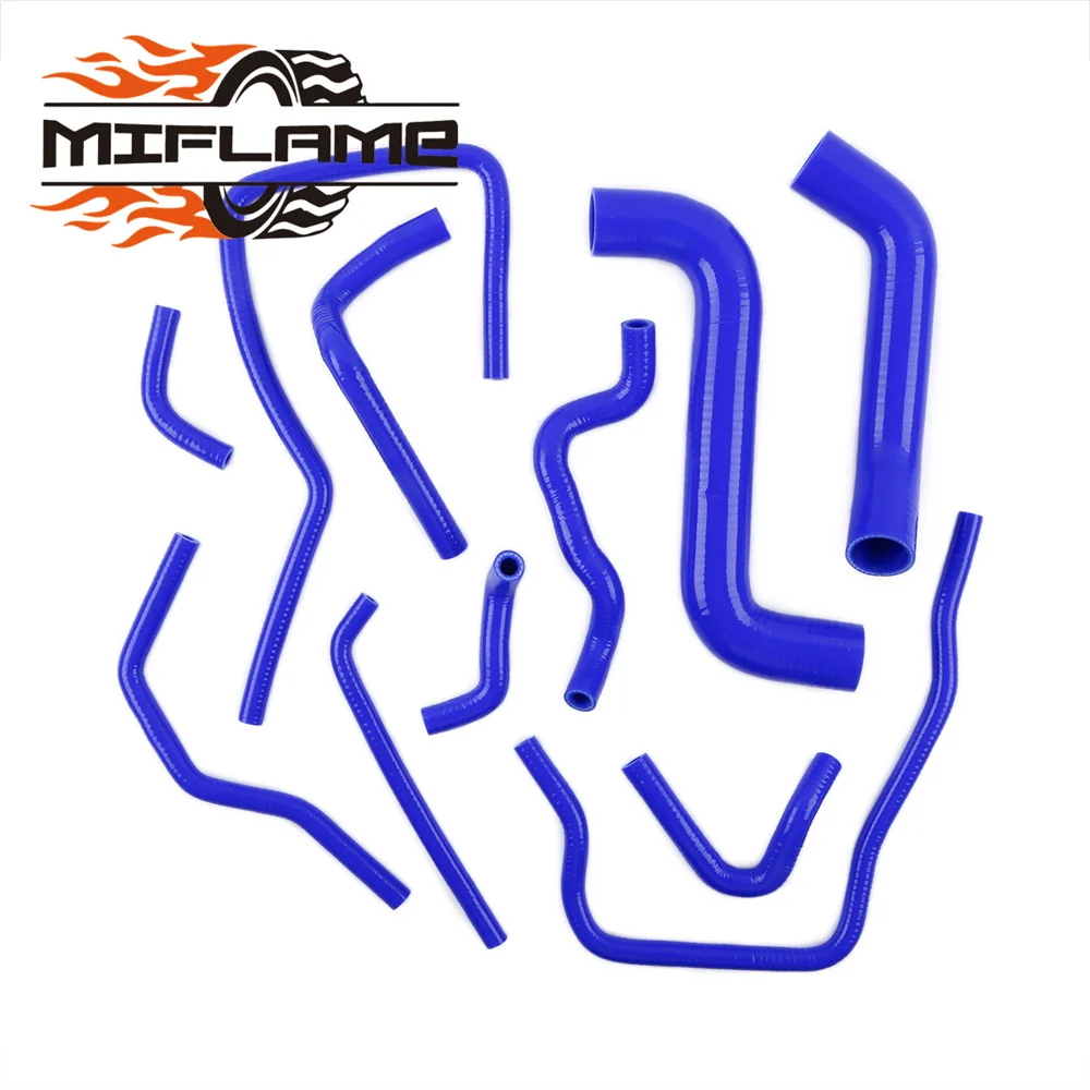 Комплект силиконовых шлангов охлаждающей жидкости радиатора для Subaru Impreza GDB GDA GB GG