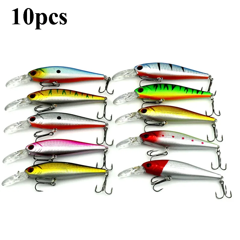 10/20/43/56pcs Mixed Fishing Lure Kits Life-like Swimbait Artificial Wobblers Hard Baits Carp Bait Professional Fishing Tackle