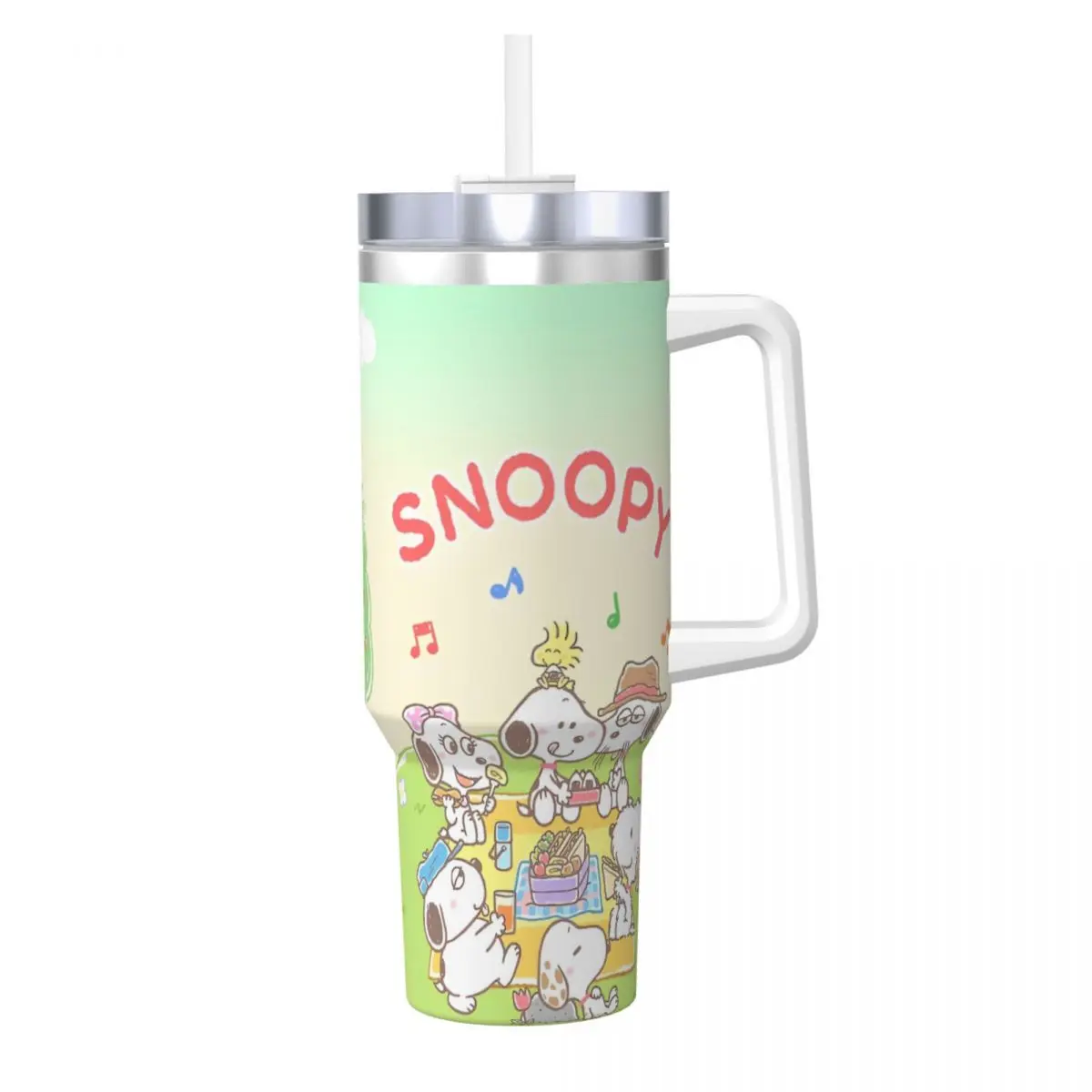 SNOOPY мультяшный (7)-bayingimg кружка из нержавеющей стали пляжные кружки чашка 40 унций