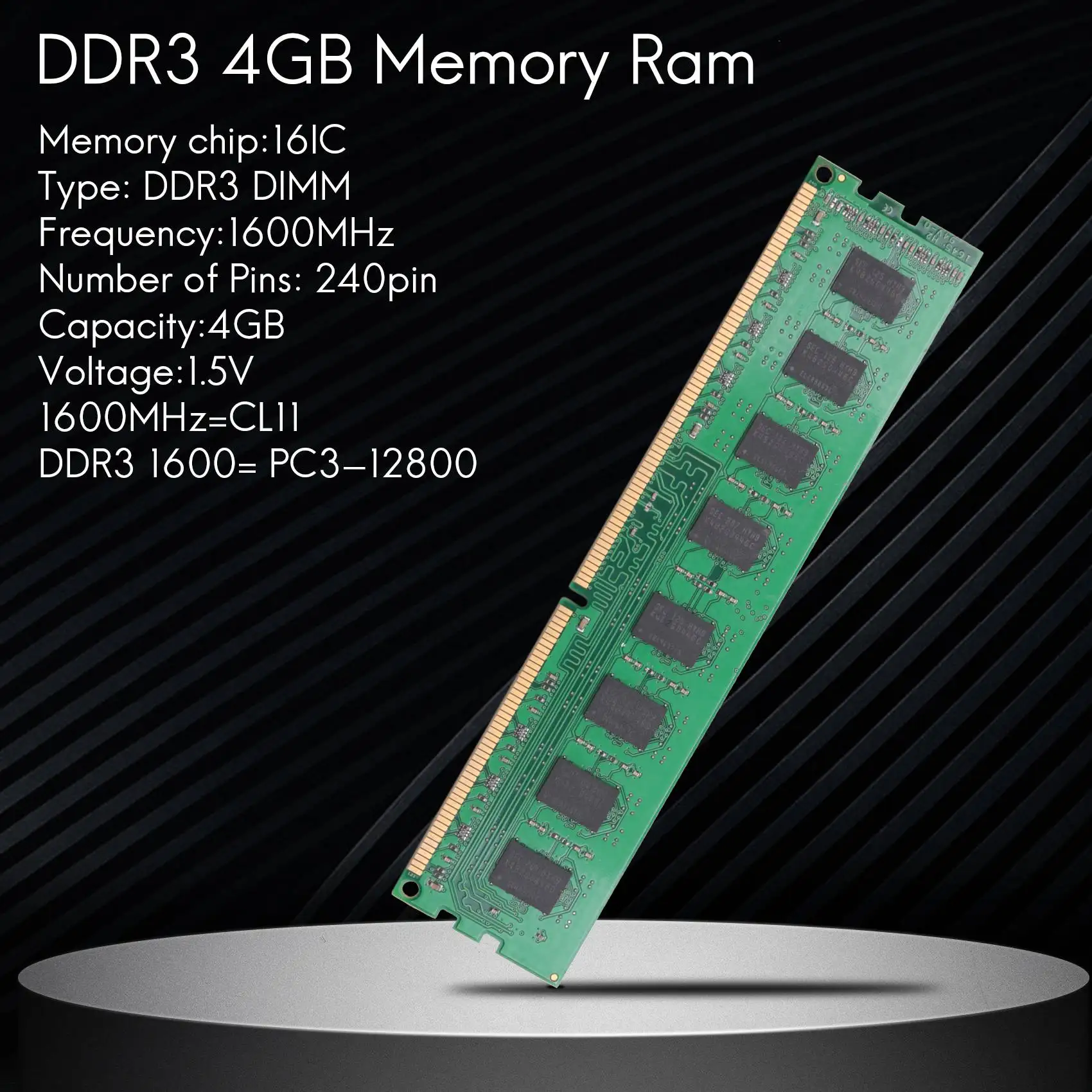 Рисунок 4 - Оперативная память DDR3 4 Гб