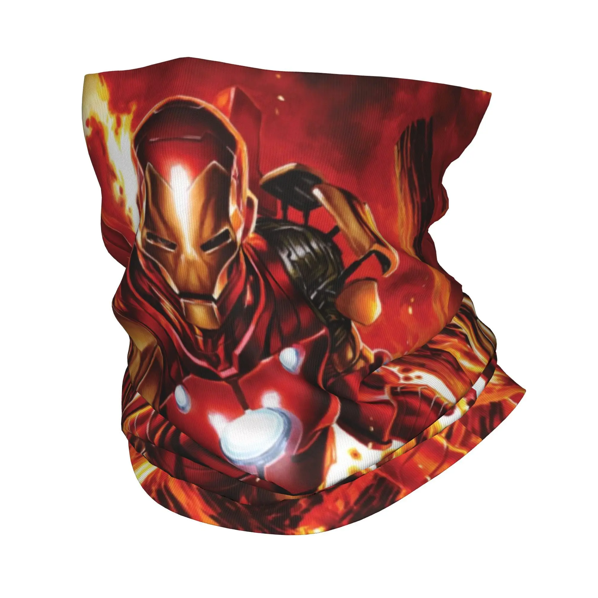 Бандана из фильма Железный человек зимняя теплая повязка на шею женский