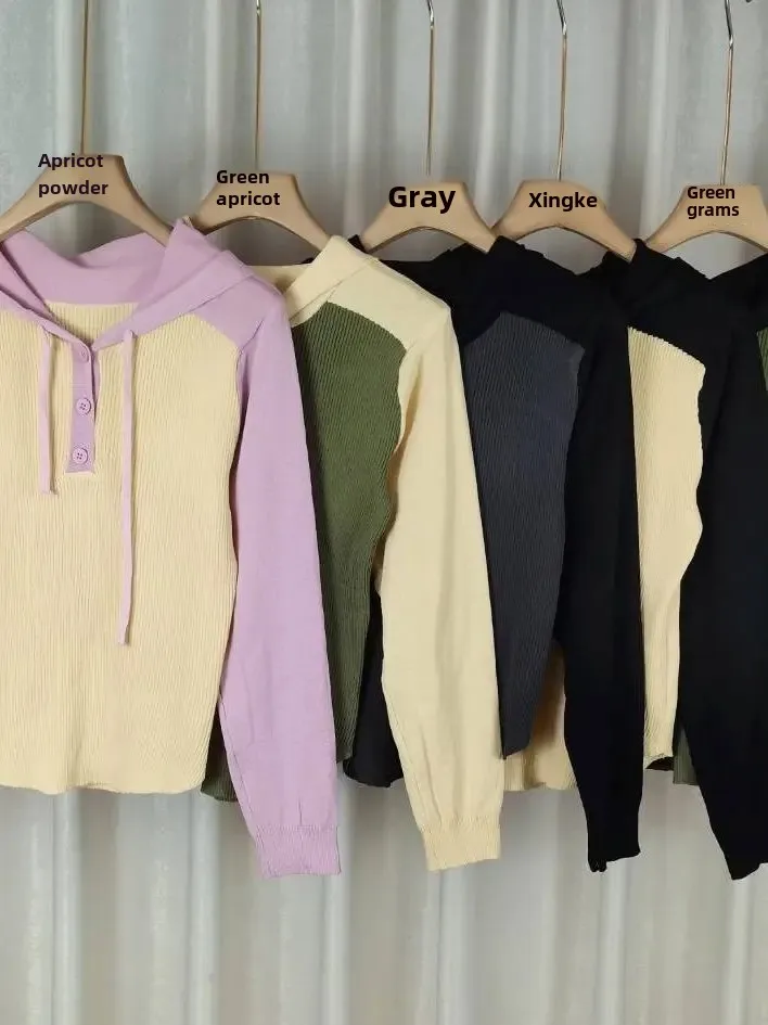 2023 новый дизайн женская укороченная толстовка с капюшоном весенне-осенняя