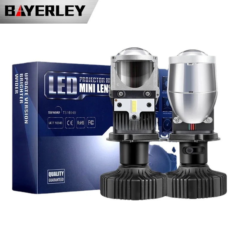 

G20 Mini Lens 55W/Bulb H4LED Mini Projector Lamp For Cars/Motorcycle Lens Light Auto Headlights 12v Bi Diodes Ice Lamp H4 CANBUS