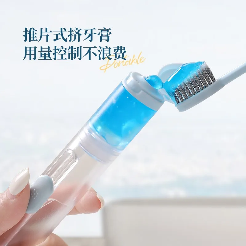 

Portable Folding Toothbrush Travel Toothbrush Creative Tooth Clean Tools Orthodontic soft hair Dental Brushes cepillo de dientes