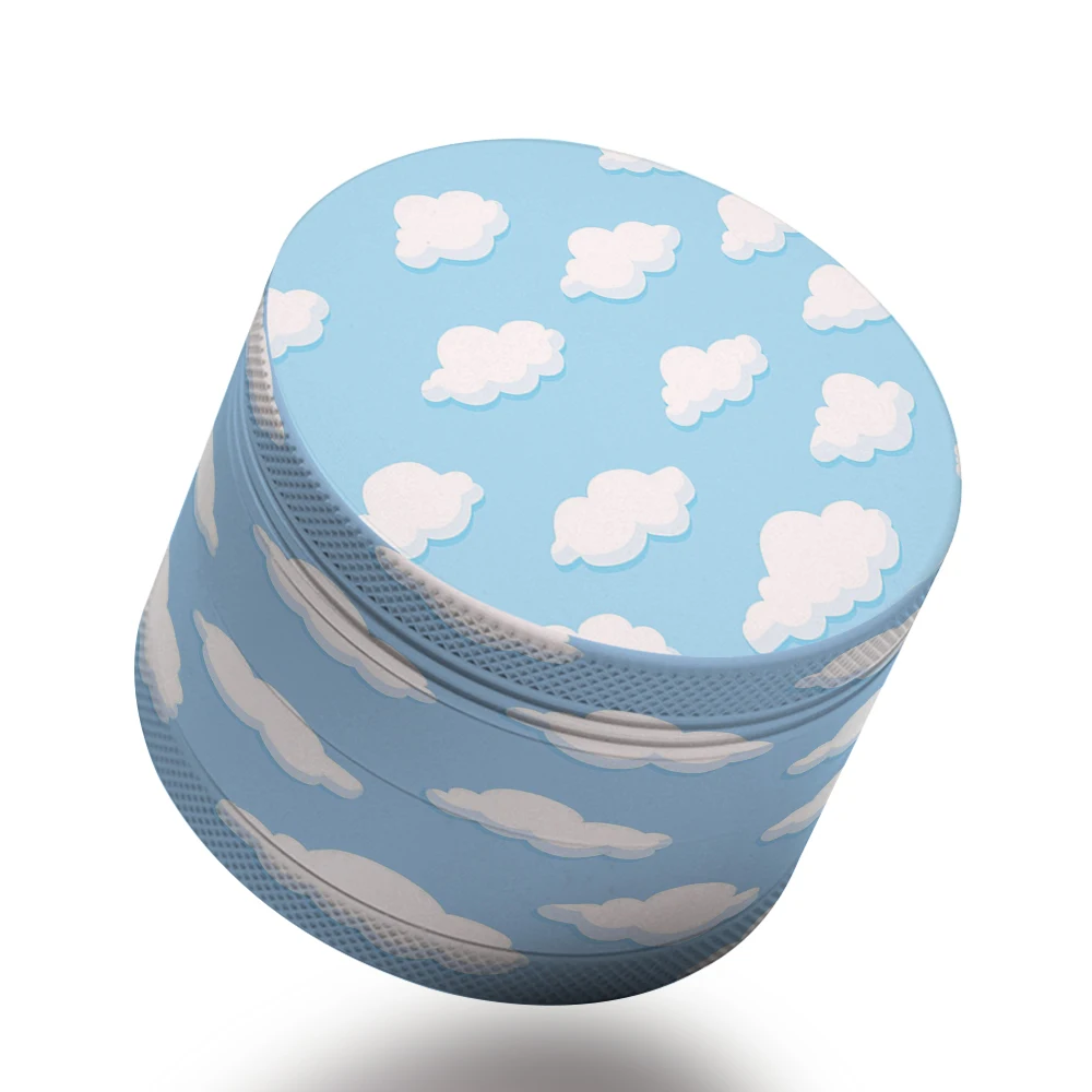 

Металлическая мельница The Clouds, измельчитель для травы и специй, 50 мм, подарок для девушек