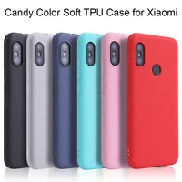 candy color case for xiaomi mi a2 lite a1 a2 a3 mi 8 9 10 11 mi9 se mi10 mi11 note 3 10 lite silicone case on xiaomi play case