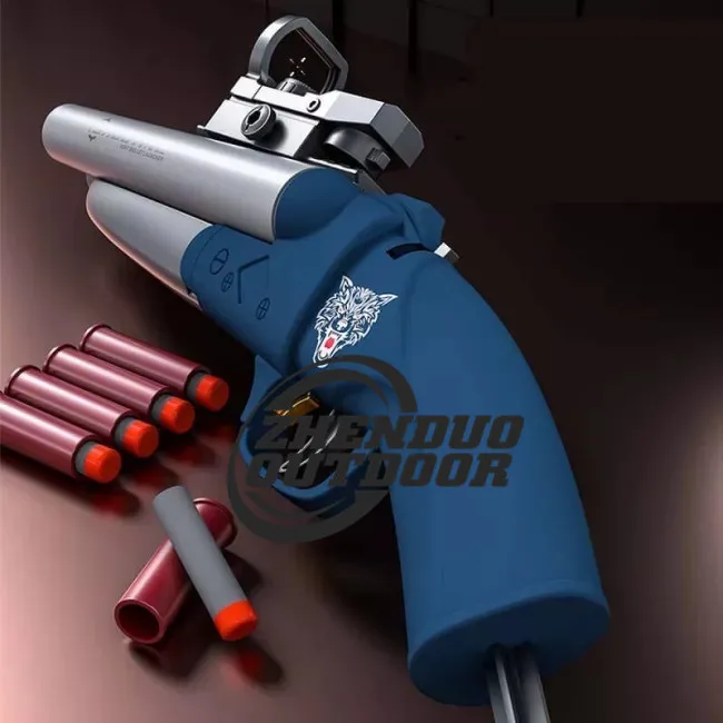 

ZHENDUO OUTDOOR Handi S686 Sawed Off Dart Blaster Nerf Blaster