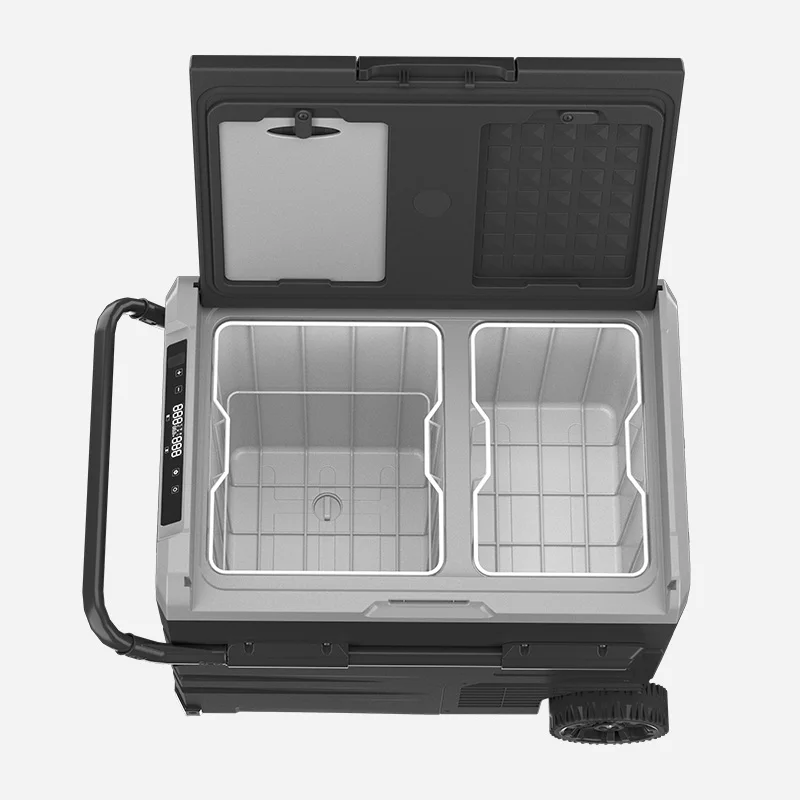 Портативный автомобильный холодильник с питанием от аккумулятора 45 л