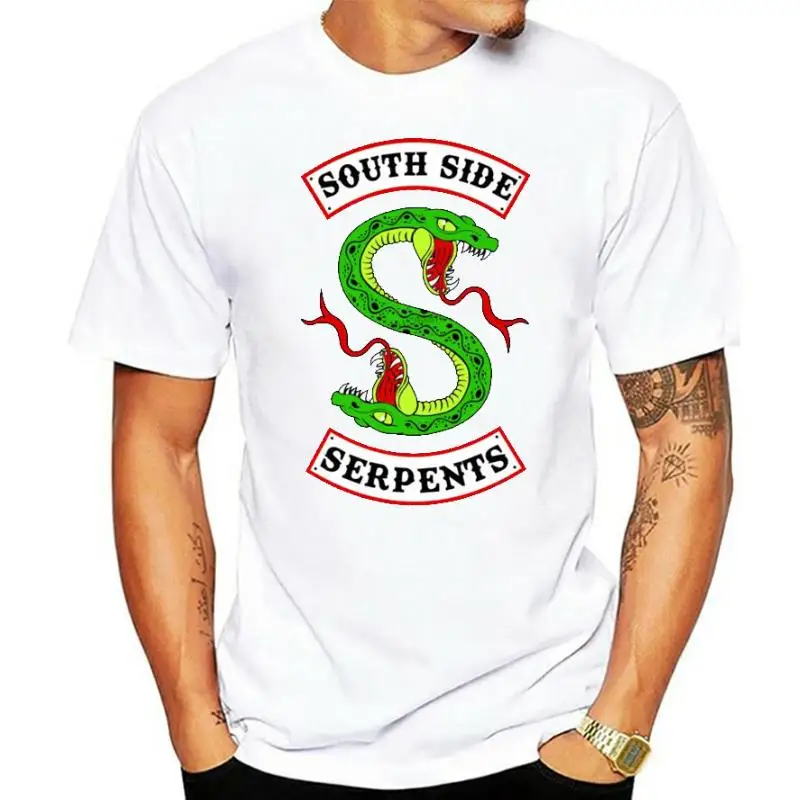 Riverdale Southside Serpents T Shirt Tee Pops Diner Jughead White Personalised Archie Cooper Gift Mens Ladies