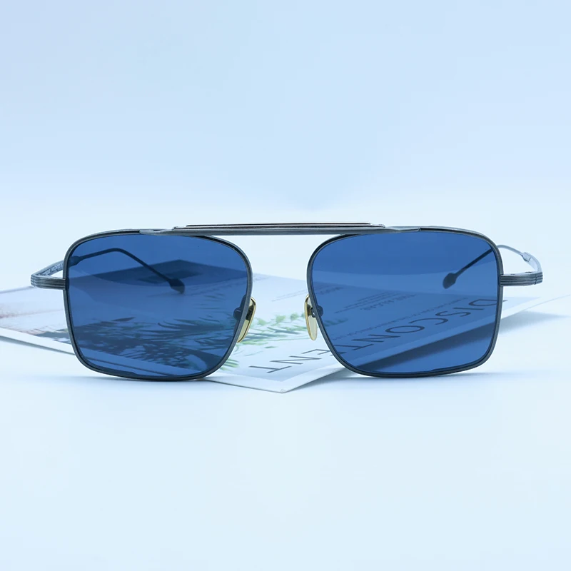 Солнцезащитные очки Scarpa для мужчин и женщин титановые квадратные темные