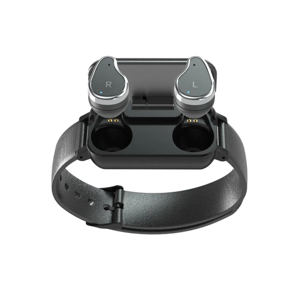 

T89 TWS Bluetooth Earphone Smart Watch Touch control Smart Watch IP67 Support Siri BT Call music Fitness Bracelet Smart Band Hot