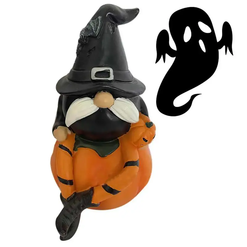 

Ghost Sculpture Ornaments Engraving Ghost Statue With Colorful Painting Party Supplies Creative Gifts For Dining Table Coffee