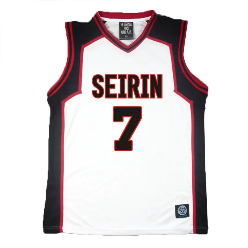 Фото Vivi 2025 3D аниме Kuroko No Basuke SEIRIN Kiyoshi Teppei 7 #   Костюм Баскетбольный Джерси Косплей Униформа Жилет Синглет Рукав Рубашки №2