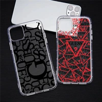 hot sell guess the fashion brand phone case for iphone 14 13 12 11 xs pro max 8 7 plus x xr silicone soft cover