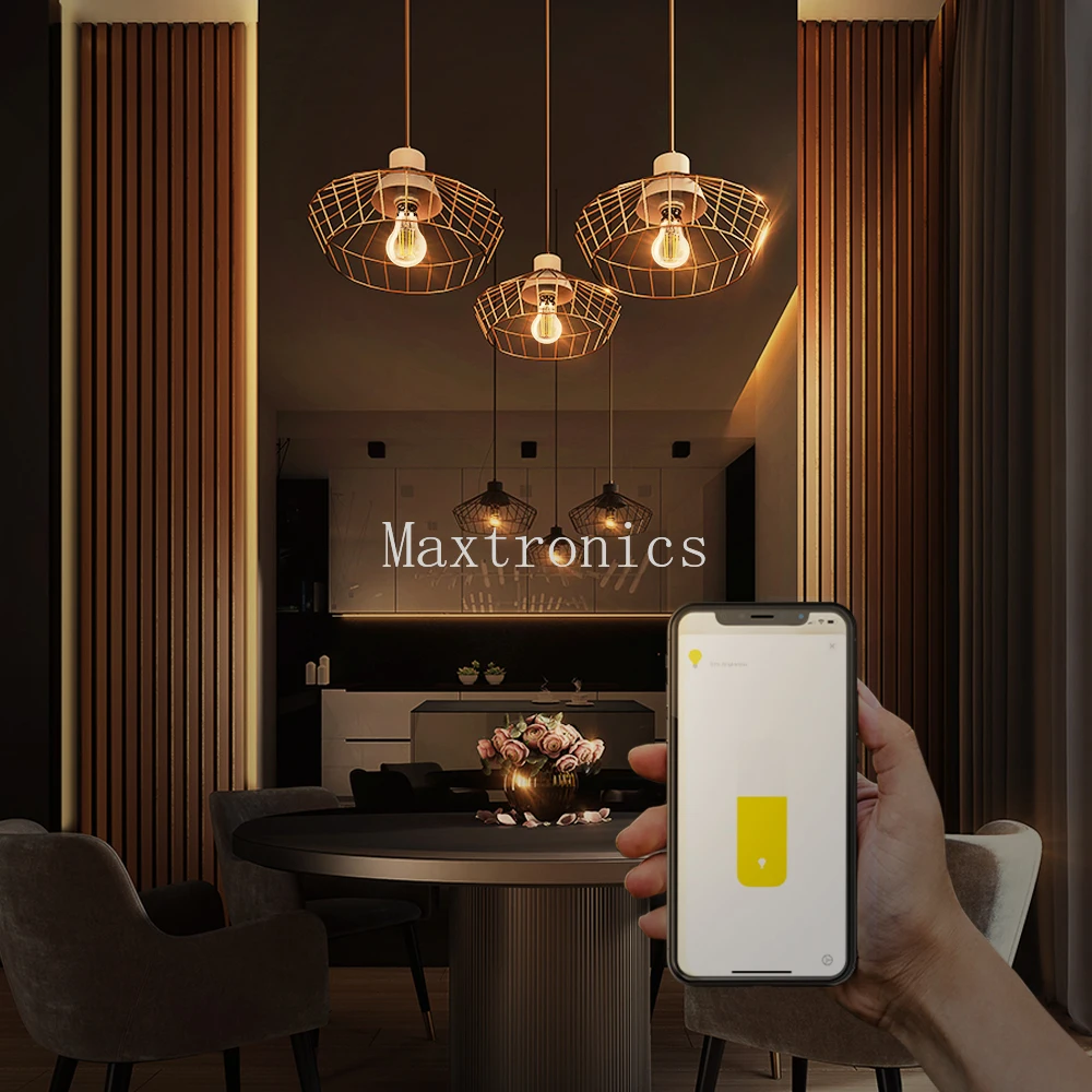 Zigbee 3,0 7 Вт Pro светодиодная лампа накаливания в стиле ретро ST64A60G95 E27 CCT Smart с регулируемой яркостью GL-B-002P003P004P для внутреннего декора (art.: 3920ce74c847d) - 3920ce74c847d