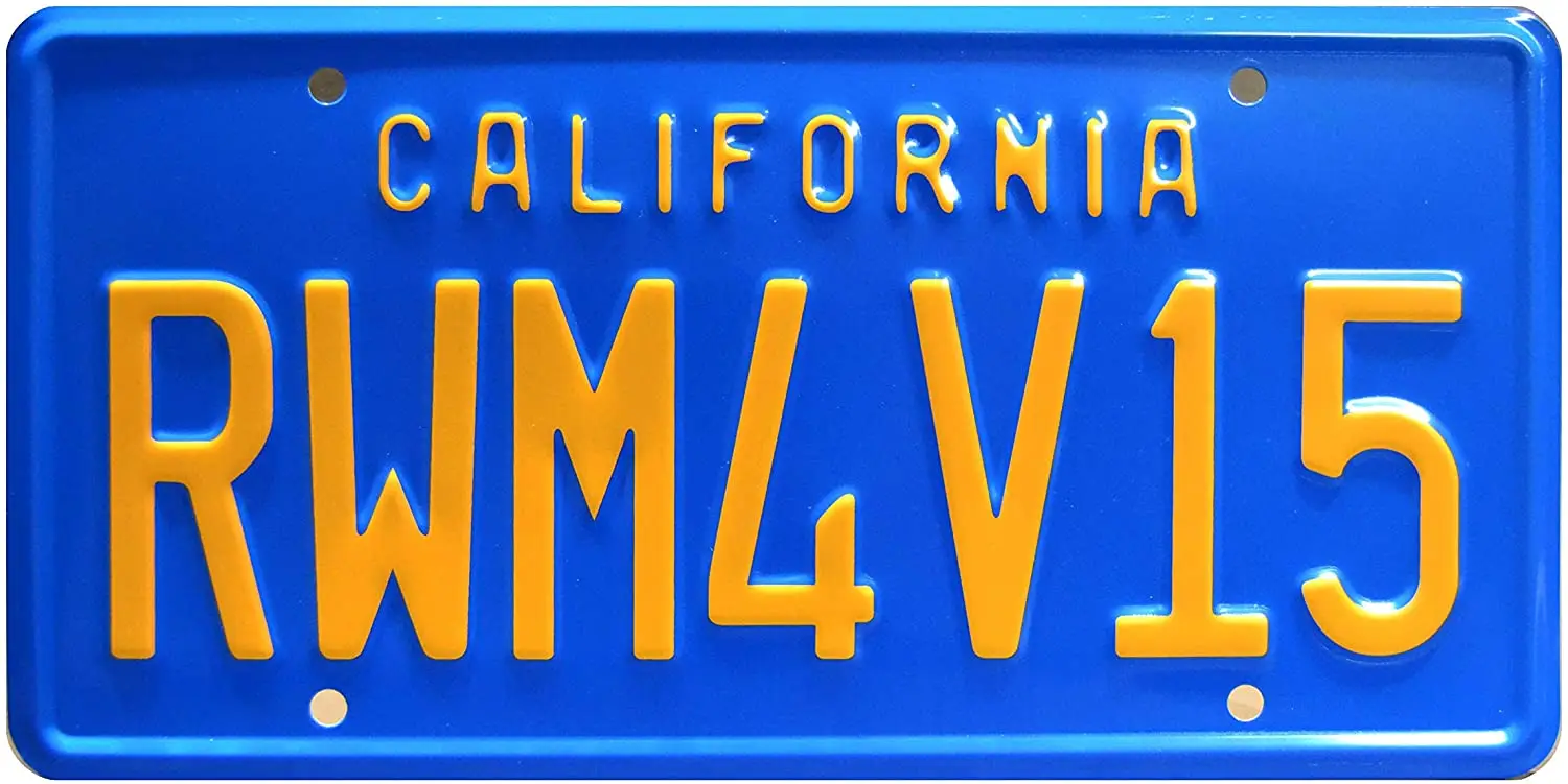 

Celebrity Machines Bumblebee | RWM4V15 | Metal Stamped License Plate