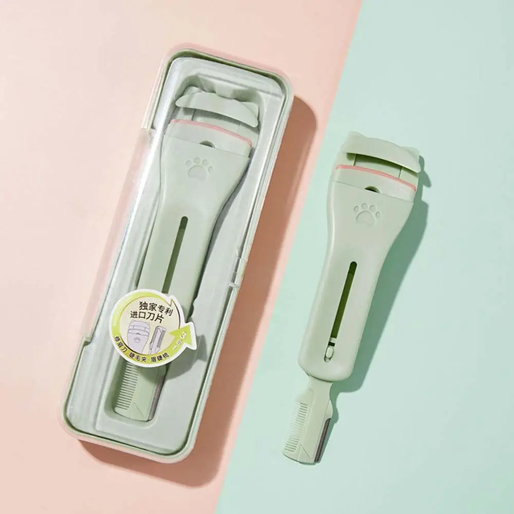 

Replaceable Pad Makeup Tool Wide-angle Professional Eyelashes Tweezers Cat Eyelash Curler Cosmetic Accessories Eyelash Clip