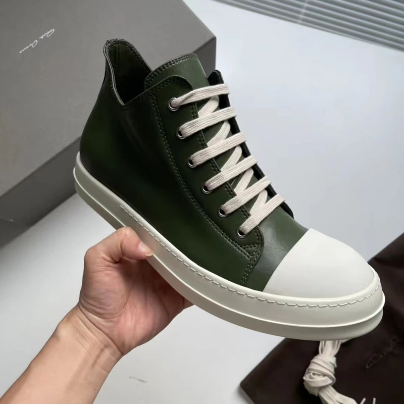 

2022 Winter New Casual Shoes Sneakers Light Shoes Shoes All-match Shoes Flats Lace-up Same Sneakers For Lovers Leather Flats