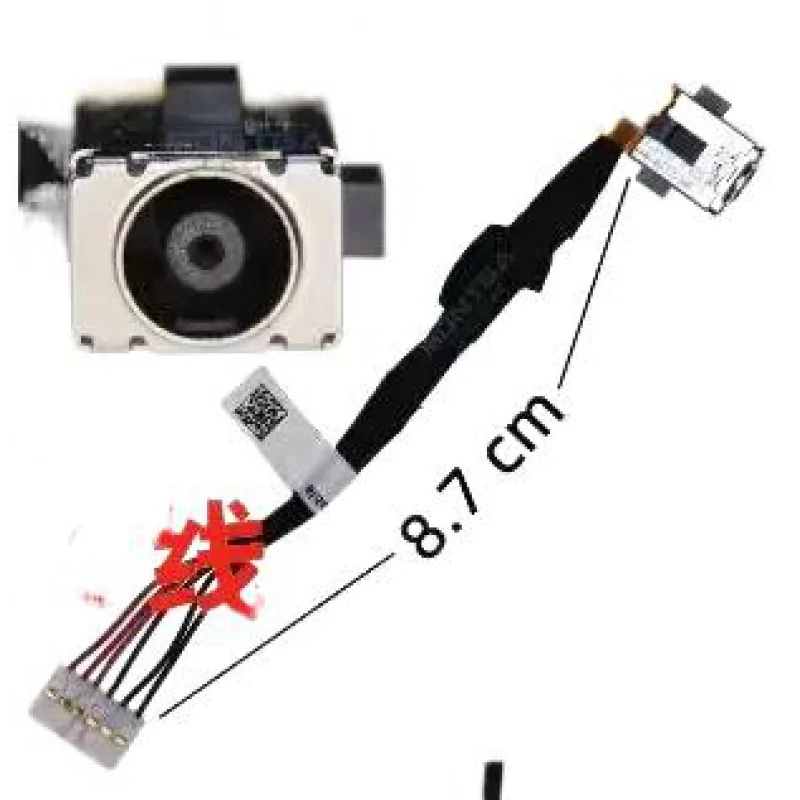 Новый разъем питания постоянного тока с кабелем для Asus TUF FX505 FX705 fx705d FX505D FX505DT 6Pin