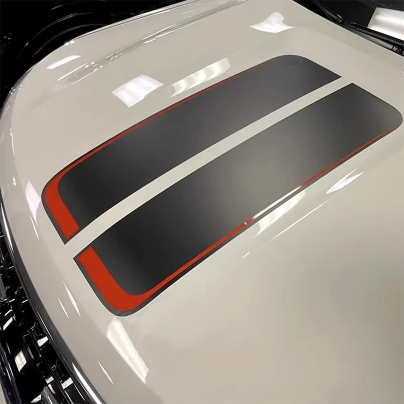 Спортивная наклейка на капюшон Виниловая крышку графики для 2020-2024 Ford Explorer timседан