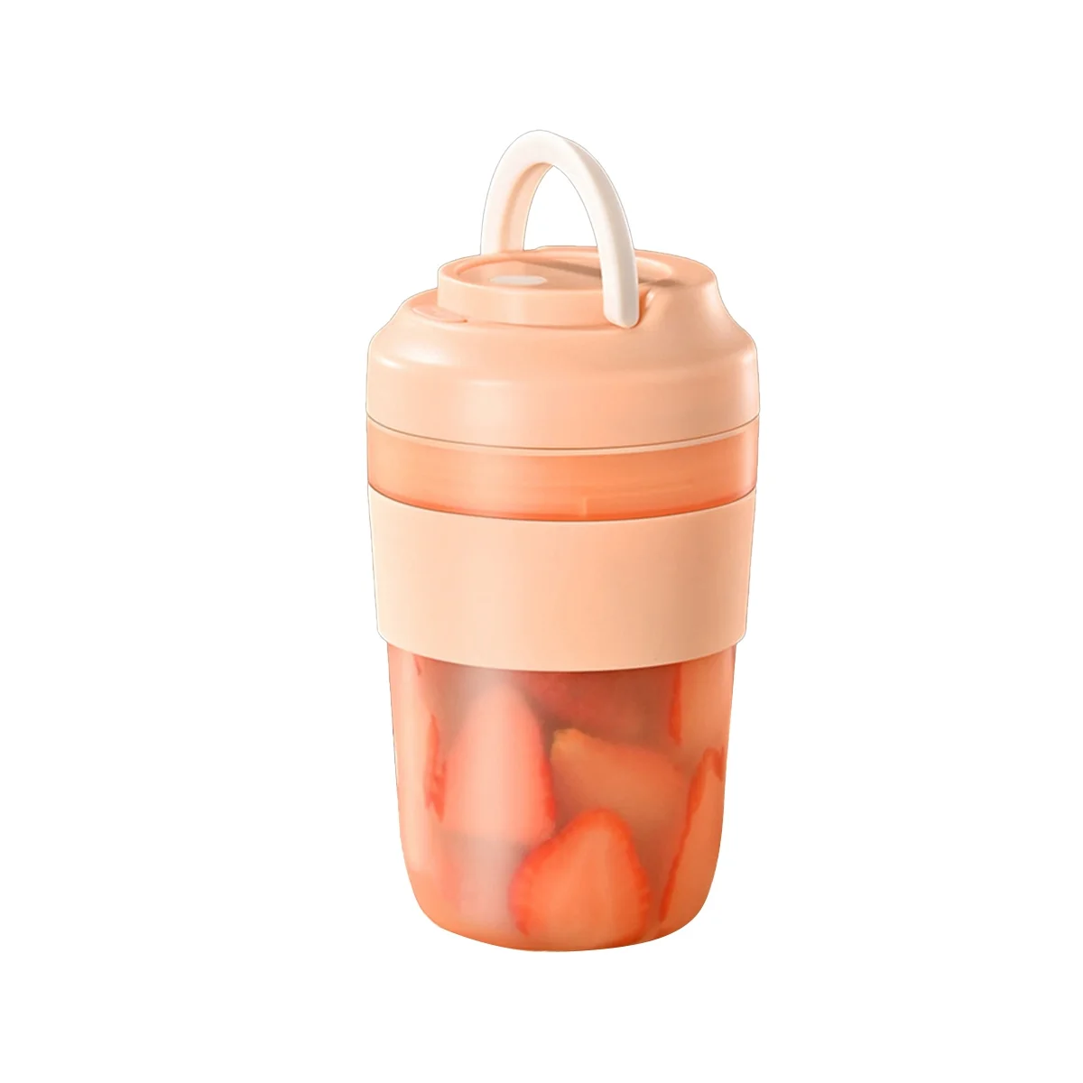 

Portable Electric Juicer Blender ,Juicer USB Smoothie Blender Cup ,Mini Charging Fruit Mixers Food Machine Pink