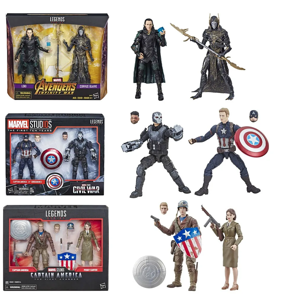 ПВХ фигурка героя из мультфильма Легенды Marvel 6 дюймов |
