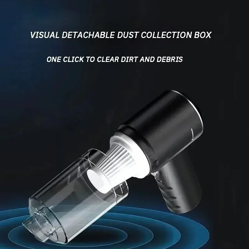 

Handheld Car Home Vacuum Cleaner Small Car with Wireless Charging Automatic High-power Portable Strong Cleaning Vacuum Cleaner