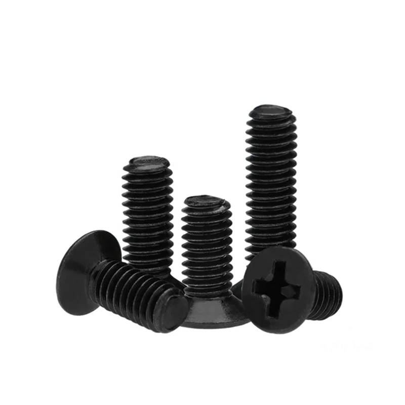 

Винты SHOUZHENG FASTENER DIN7046 черные никелированные