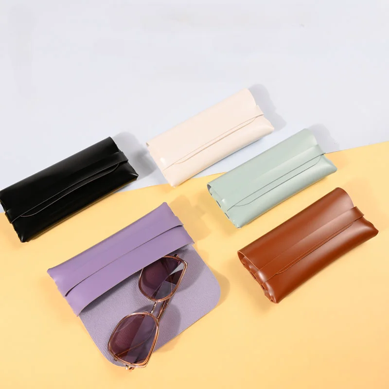 

Portable PU Fashion Glasses Bag Protective Case Cover Women Men Portable Sunglasses Case Box Reading Eyeglasses Box Accessories