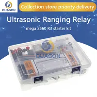 Free shipping mega 2560 r3 starter kit motor servo RFID Ultrasonic Ranging relay LCD for arduino