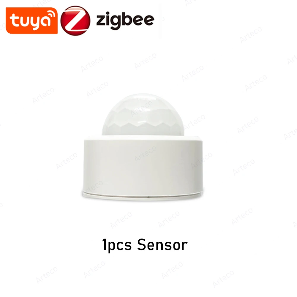 

Датчики движения Tuya Zigbee, умный датчик движения тела, PIR ZigBee, беспроводное подключение, охранная сигнализация для умного дома