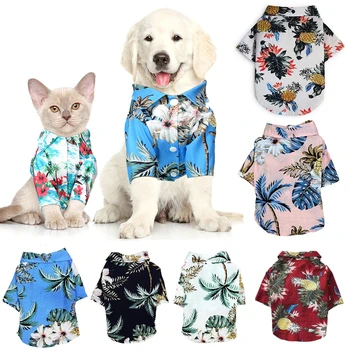 Hawaiian Style Dog Clothes Cool...