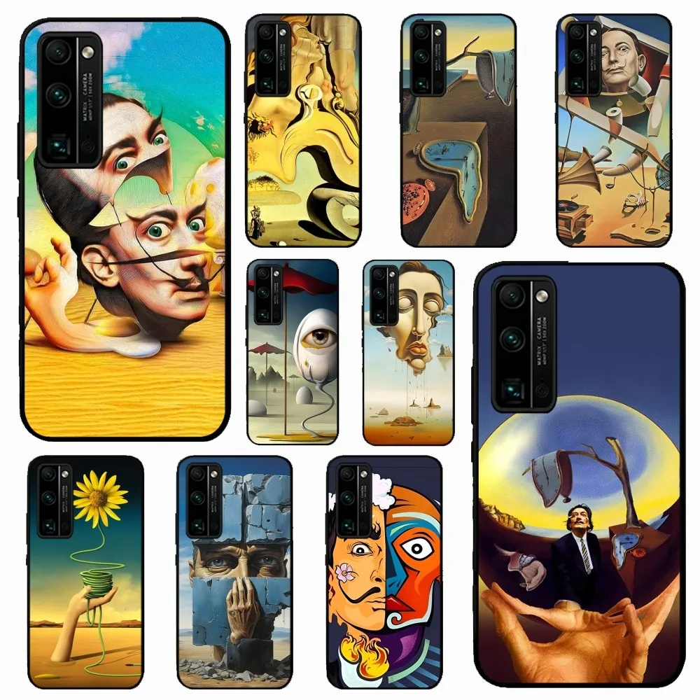 

Art Salvador Dali Phone Case For Huawei Honor 10 Lite 9 20 7A Pro 9X Pro 30 Pro 50 Pro 60 Pro 70 Pro Plus