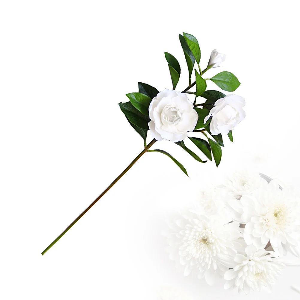 

Flower Artificial Gardenia Flowers Faux Fake Simulation Decoration Wedding Stems Silk Hydrangea Vase Bonsai Centerpieces Bouquet