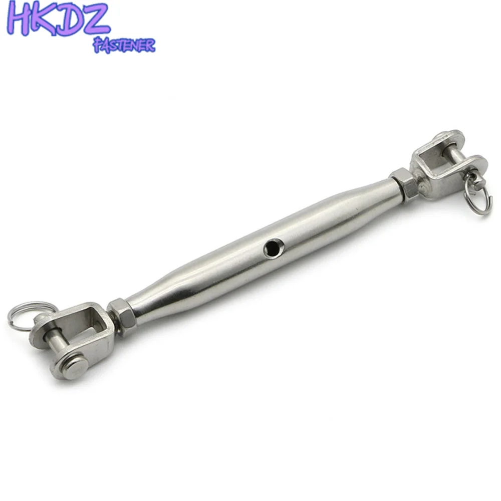 

304 Stainless Steel Marine Sailboat Rigging Screw Closed Body Jaw/Jaw Turnbuckle M5 M6 M8 M10 M12 M16 Stainless Steel