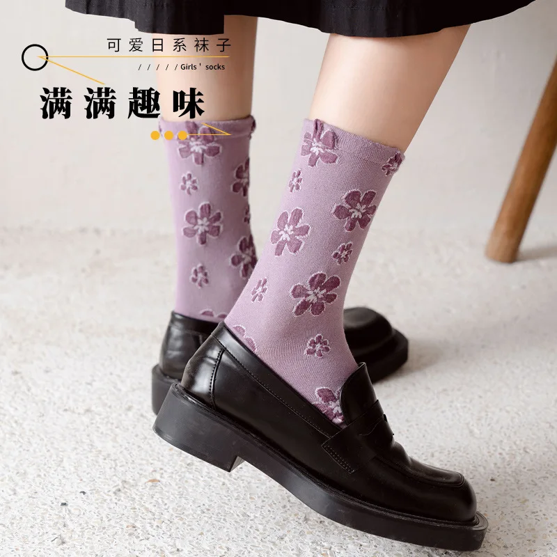 Женская кружевная винтажная Цветочная одежда в Корейском стиле этническом |