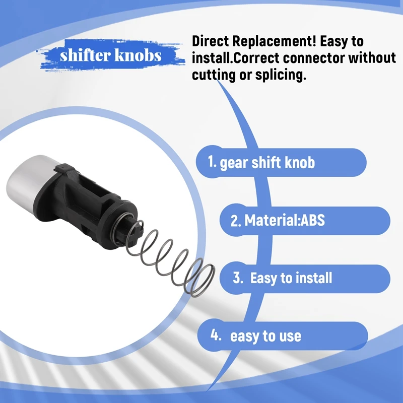 Car Shift Knob Button Repair Kits &amp Spring 54132-S84-A81ZA For Honda Accord 1998-2002 2.3L 3.0L Accessories