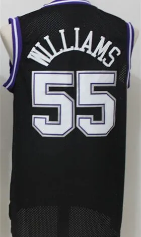 

Men's #4 Chris Webber 55 Jason Williams Jersey Men's Throwback Jersey,100% Stitched basketball Jersey