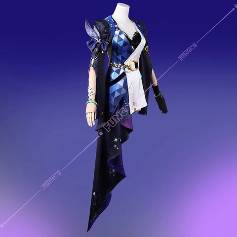 Honkai звезда рельс десять камней нефритовый костюм для косплея парик шляпа Униформа Нефритовая платформа Серьги Браслет перчатки аксессуары