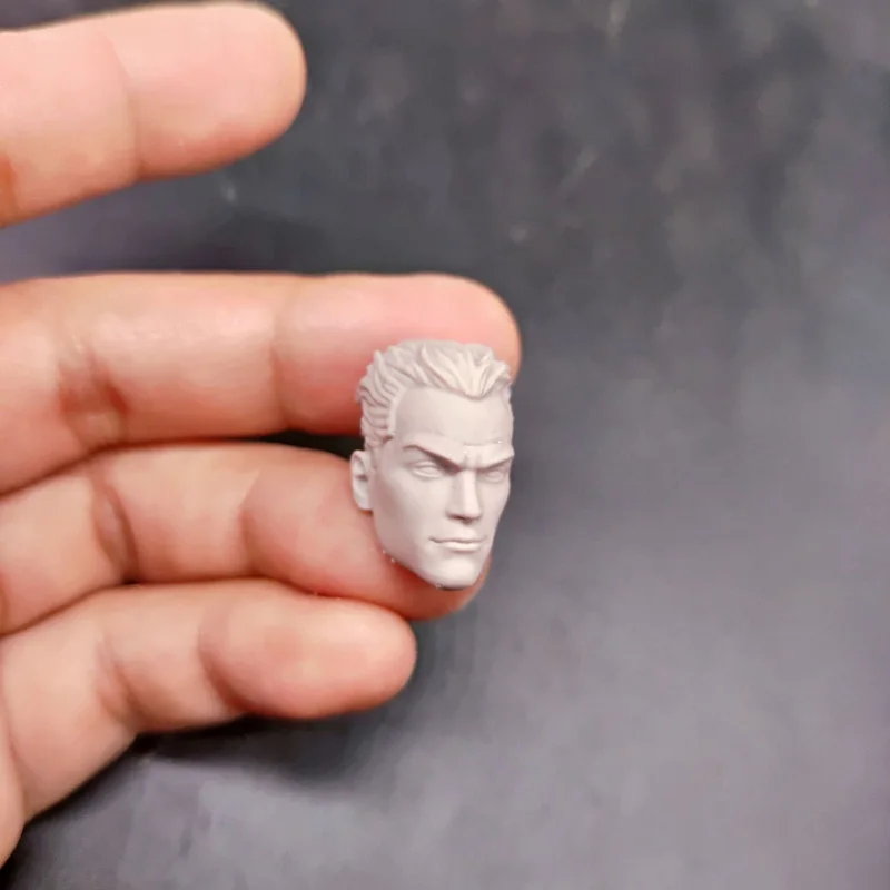 Масштаб 1/12 мультяшная версия Quicksilver голова Неокрашенная подходит для фигурки SHF