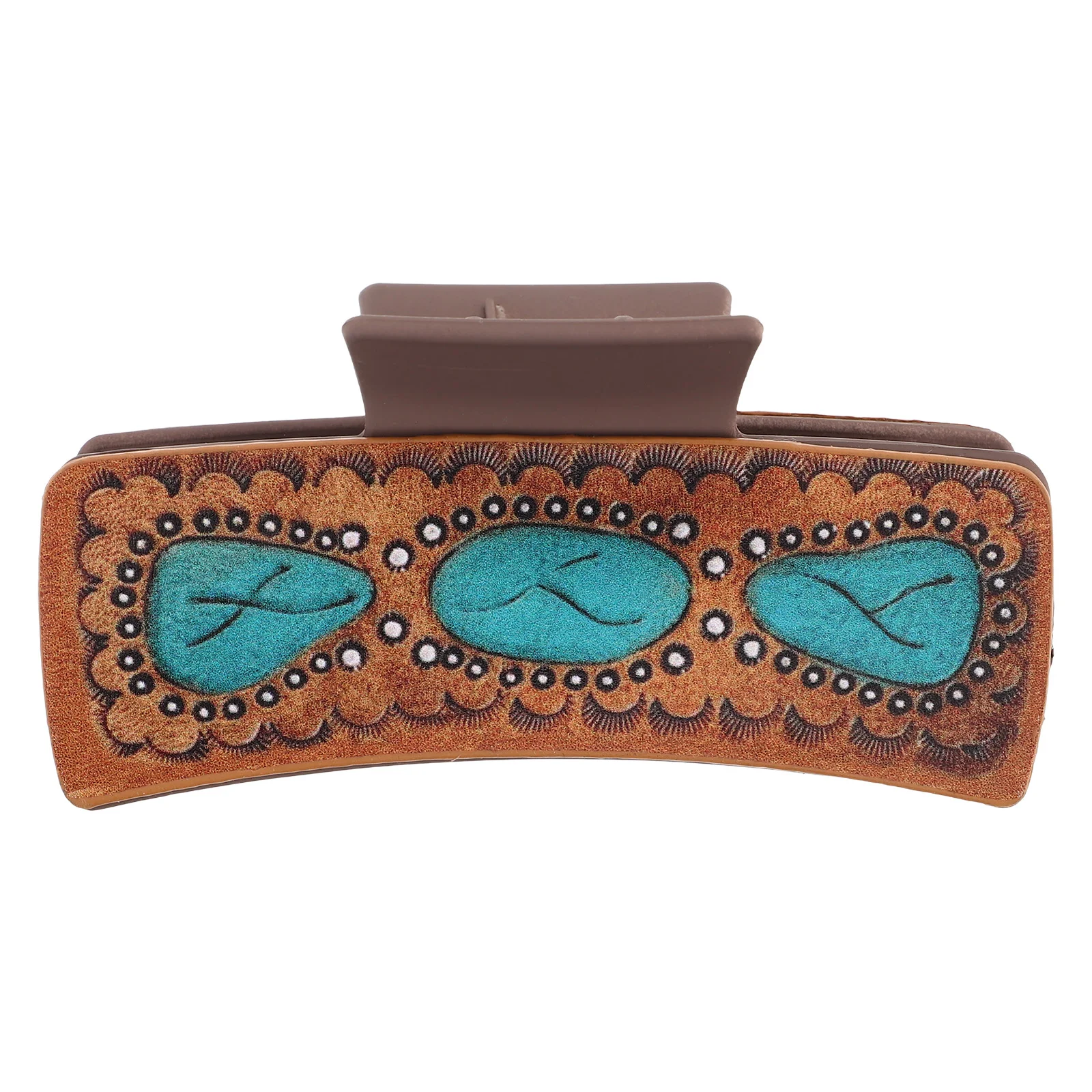 Женские блестящие заколки для волос с большим когтем толстый бант ромашками