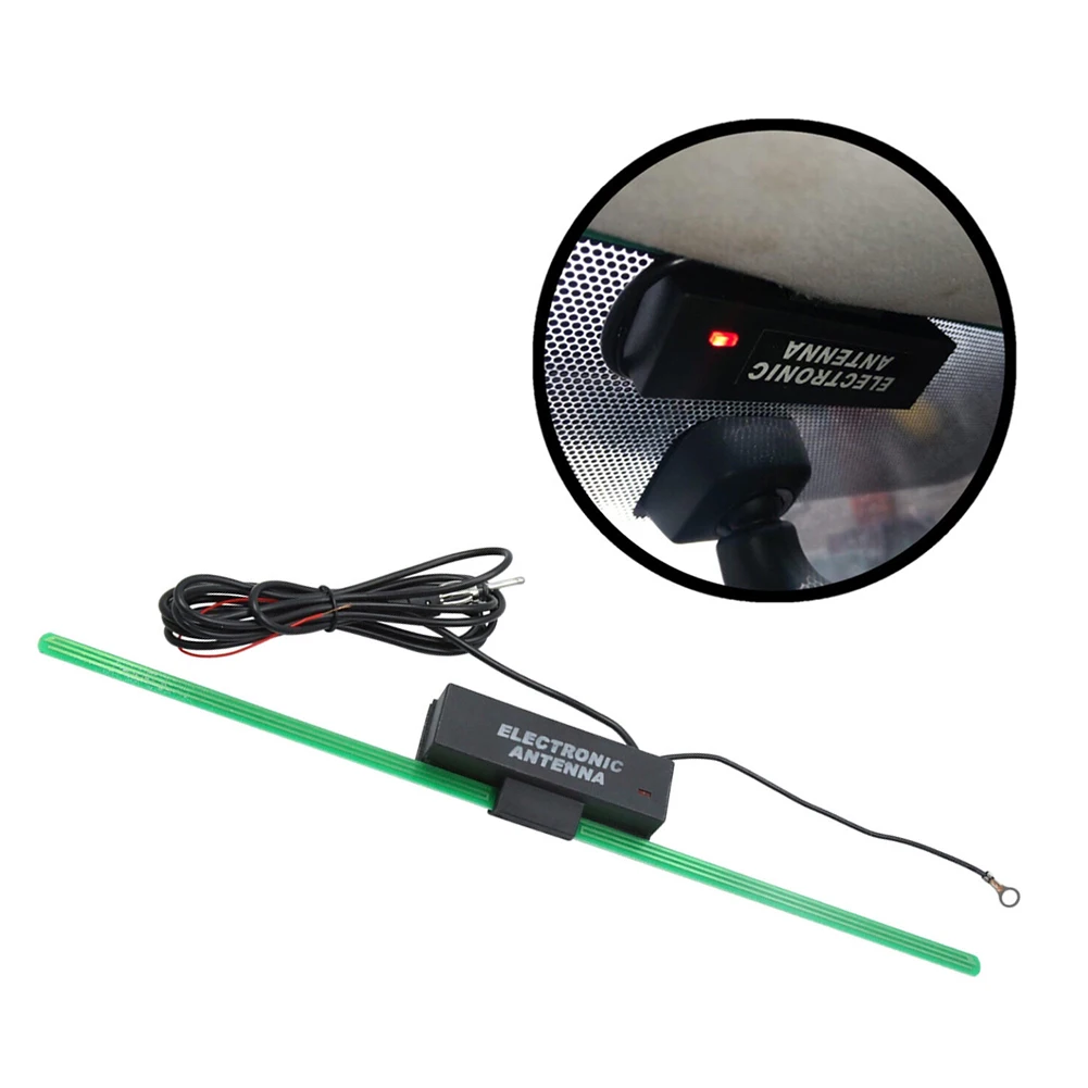 

Mount Adhesive FM Radio Antenna Antenna Amplify FM Signals VHF CH2 - 13 Most Vehicle Truck Brand New And High Quality