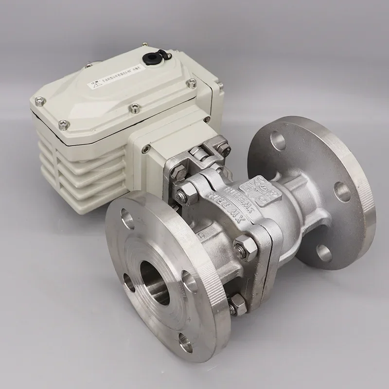 Электрический шарик с фланцем из нержавеющей стали 304 Q941F-16P высокотемпературное