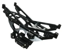 KYX RC Aluminum Roll Cage DIY Chassis Frame Kit W/ Skid Plate For Axial Wraith