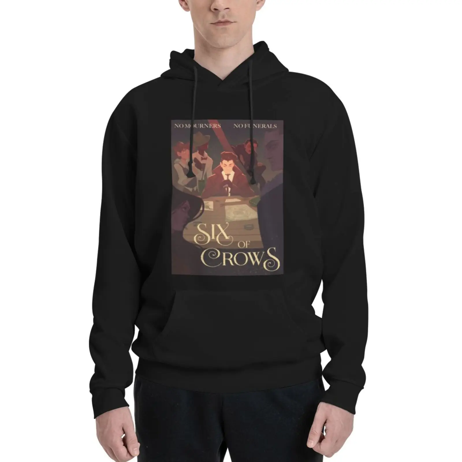 

Six Of Crows No Mourners No Funerals 1 Hooded Sweatshirts Hoodie Sweats Hoodies Men Paired Hoodies Hoody Sweater Men's Hoodies