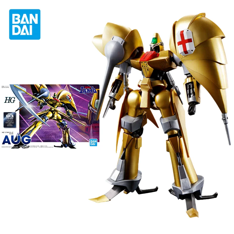 

Набор оригинальных моделей Bandai Gundam, фигурка аниме HGUC 1/144 L-Gaim Auge, экшн-фигурки, коллекционные украшения, игрушки, подарки для детей