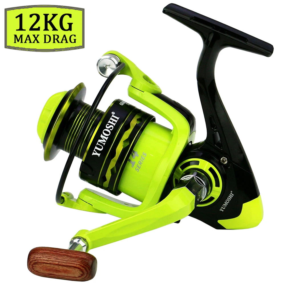 Спиннинговые рыболовные катушки 2000 3000 4000 5000 6000 максимальное усилие фрикциона 12