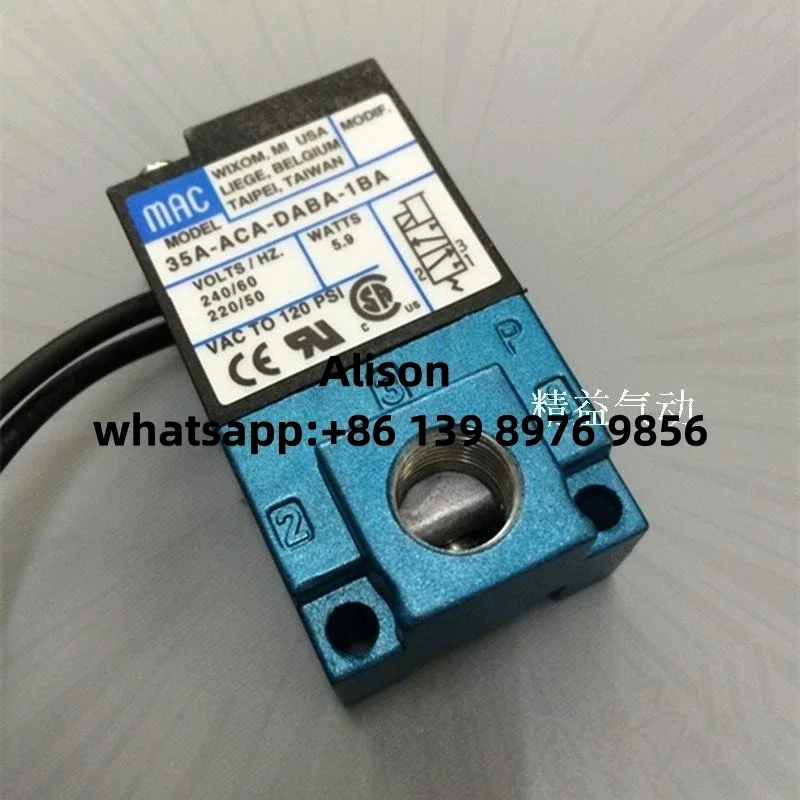 Электромагнитный клапан Mac 35a-aca-daba-1ba